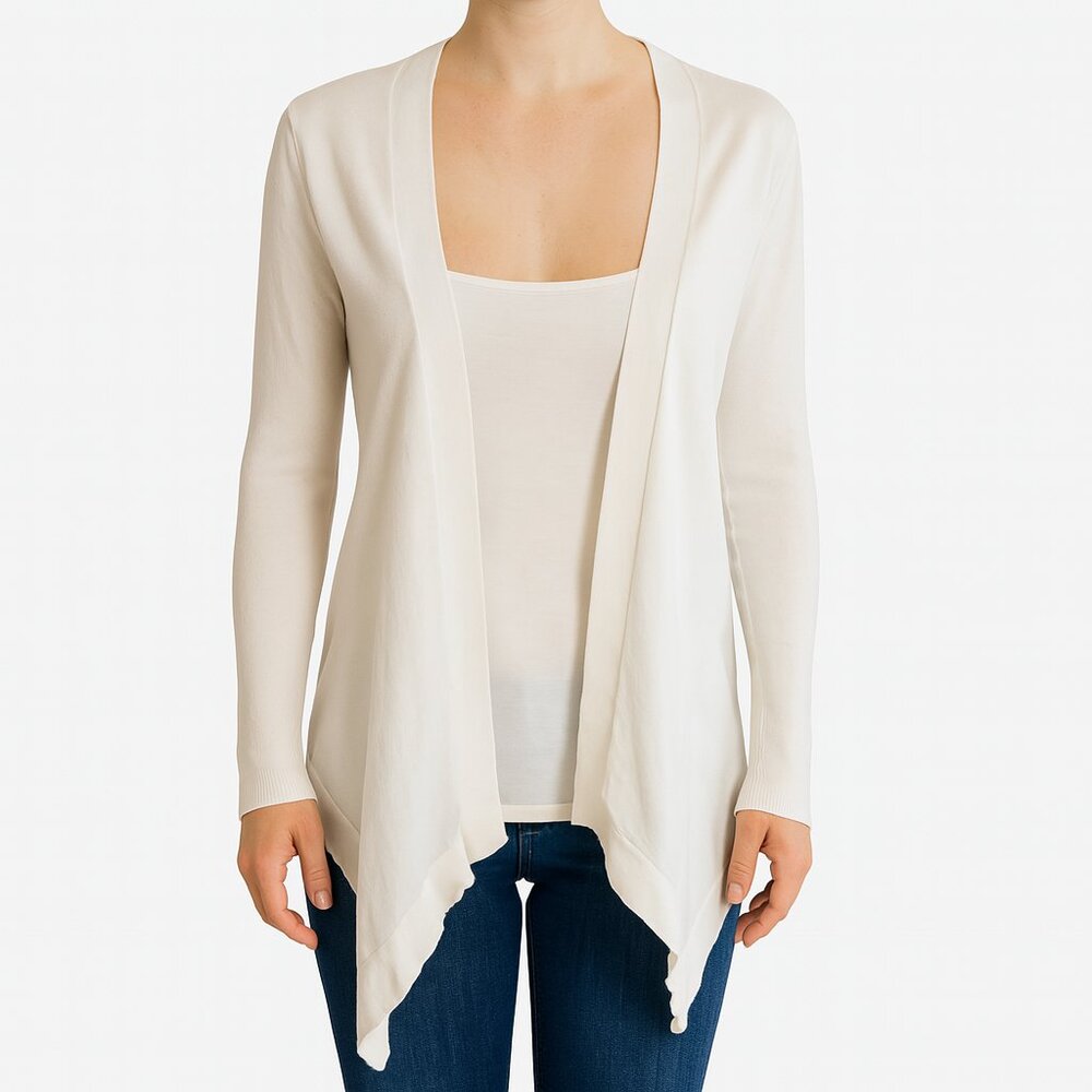 Dex Ivory Open Cardigan